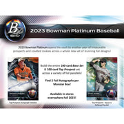 2023 Bowman Platinum Baseball Monster Box