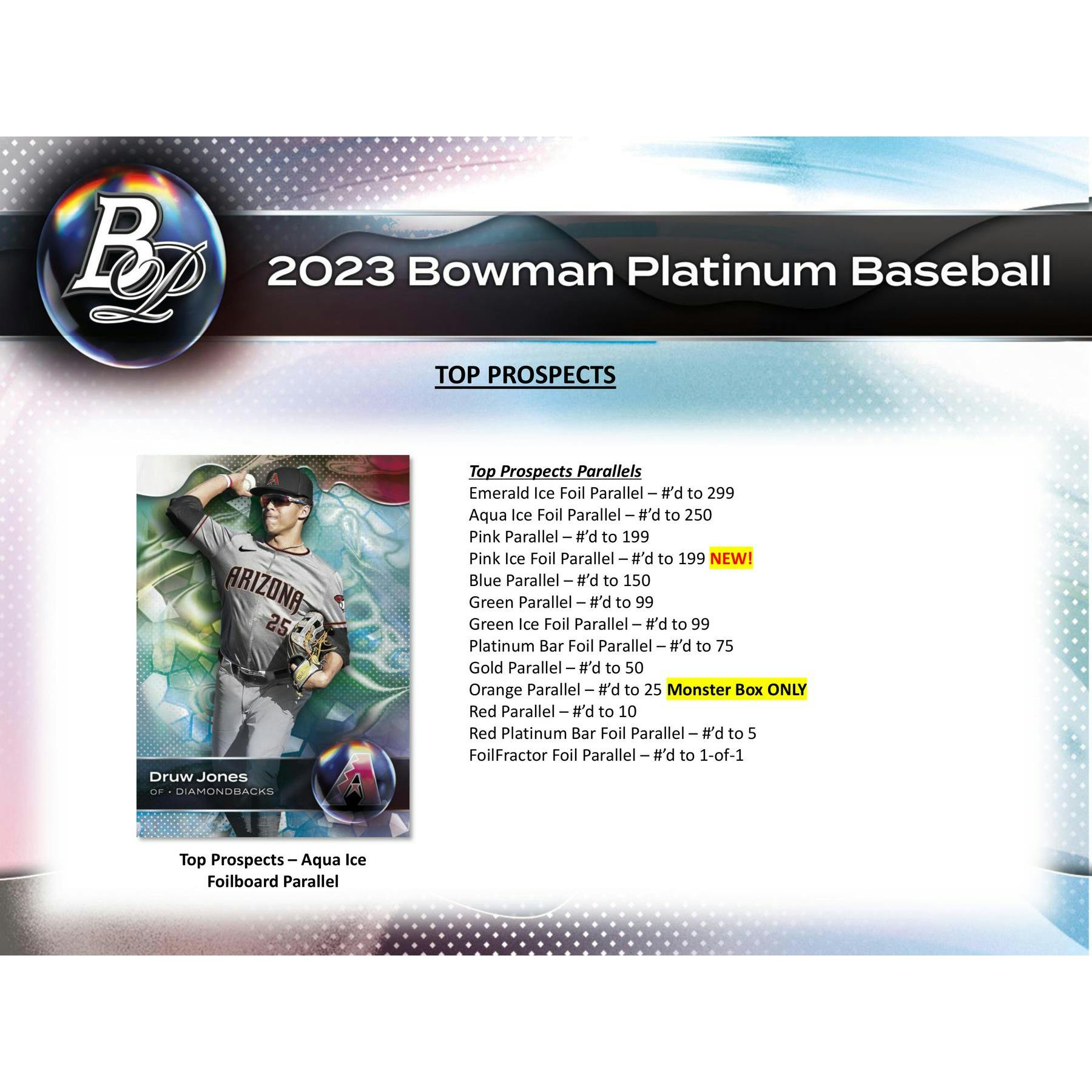 2023 Bowman Platinum Baseball Blaster Box