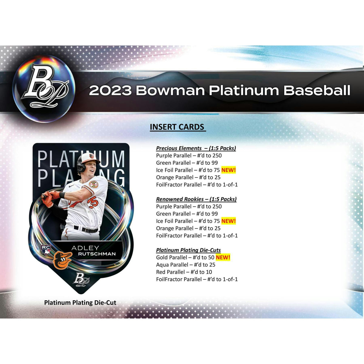 2023 Bowman Platinum Baseball Monster Box