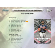 2023 Bowman Sterling Baseball Hobby Box