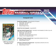 2023 Topps Series 1 Baseball Hobby Jumbo Box