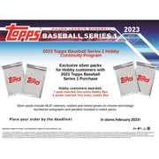2023 Topps Series 1 Baseball Hobby Jumbo 6-Box Case