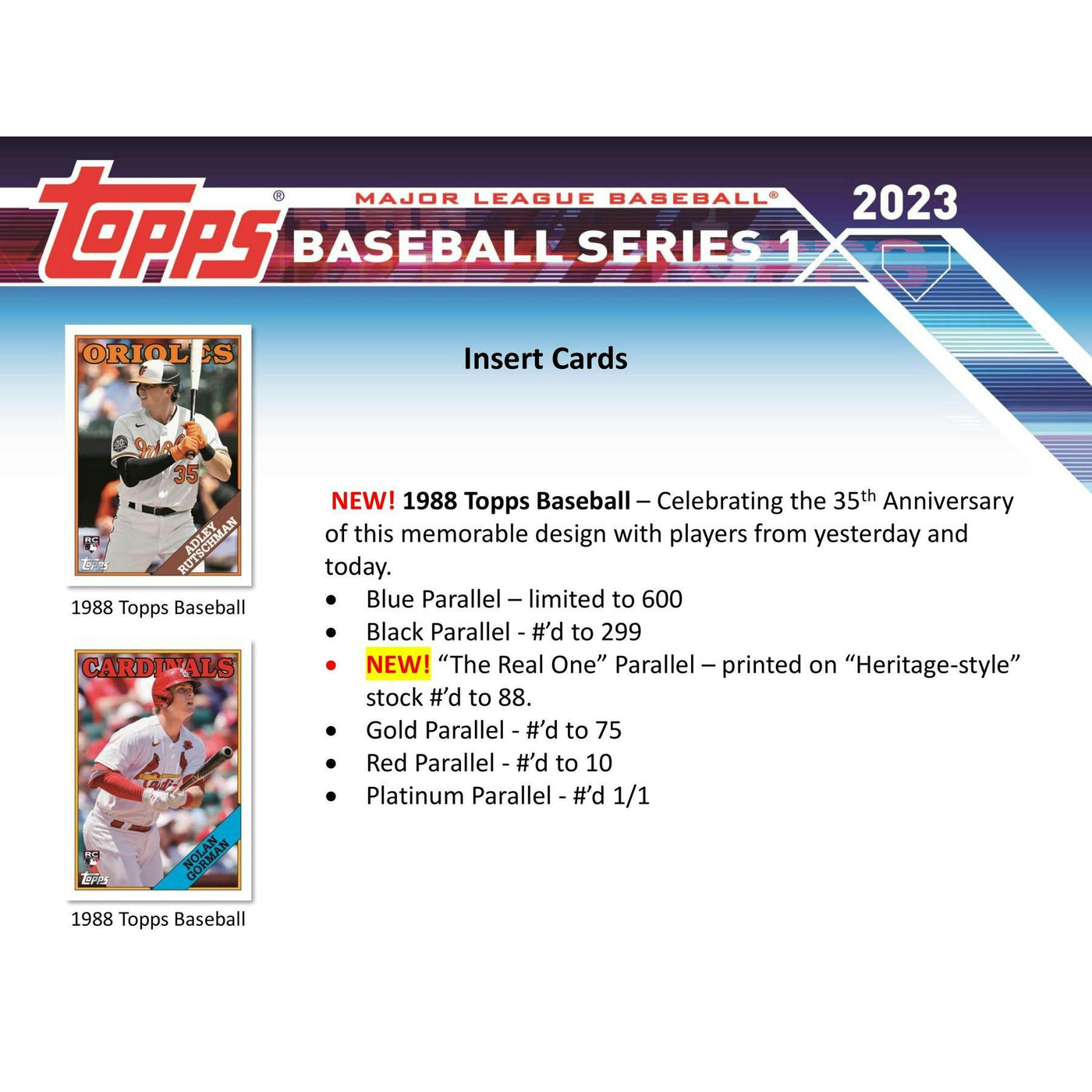 2023 Topps Series 1 Baseball Hobby Jumbo Box