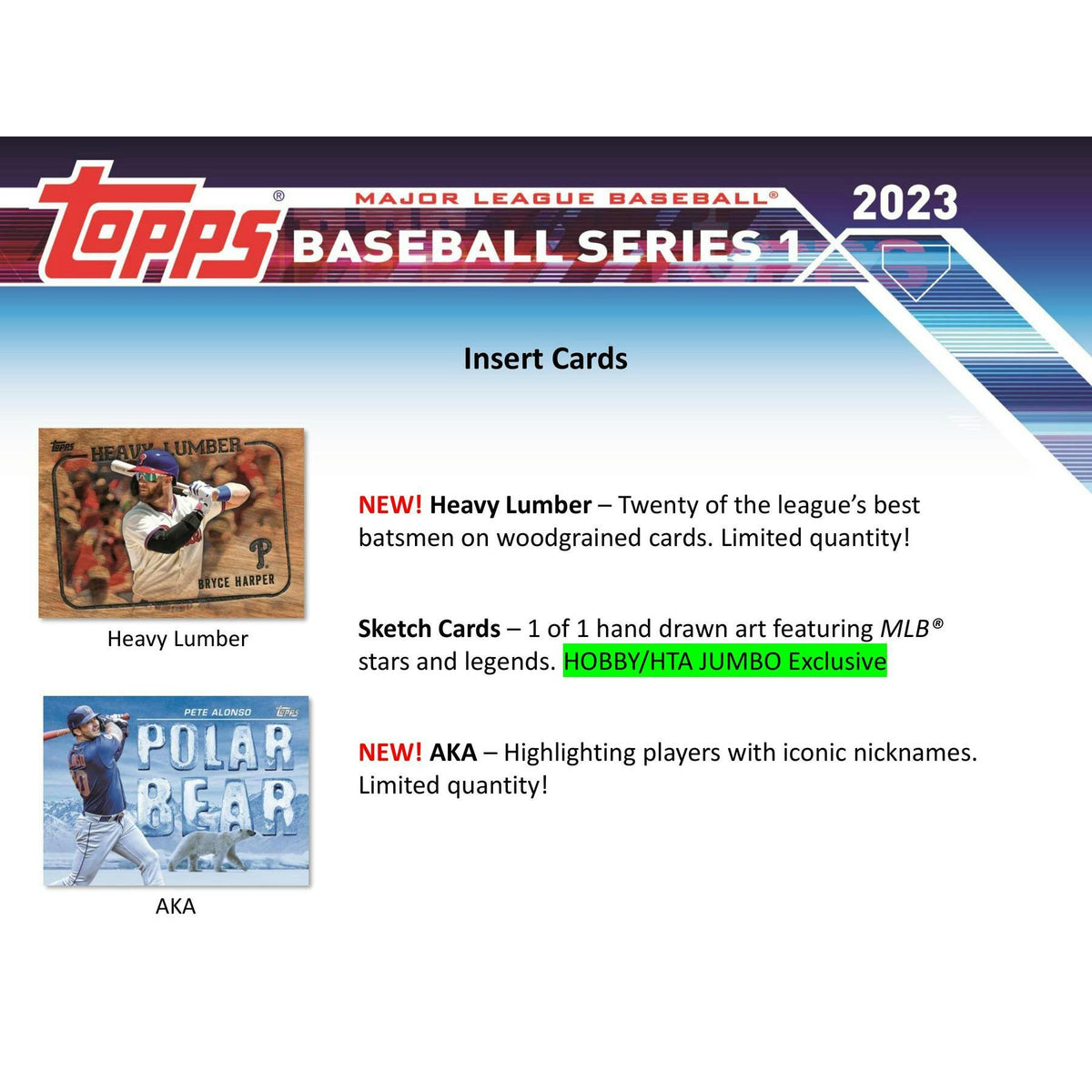 2023 Topps Series 1 Baseball Hobby Box