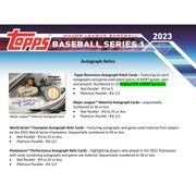 2023 Topps Series 1 Baseball Hobby Jumbo 6-Box Case
