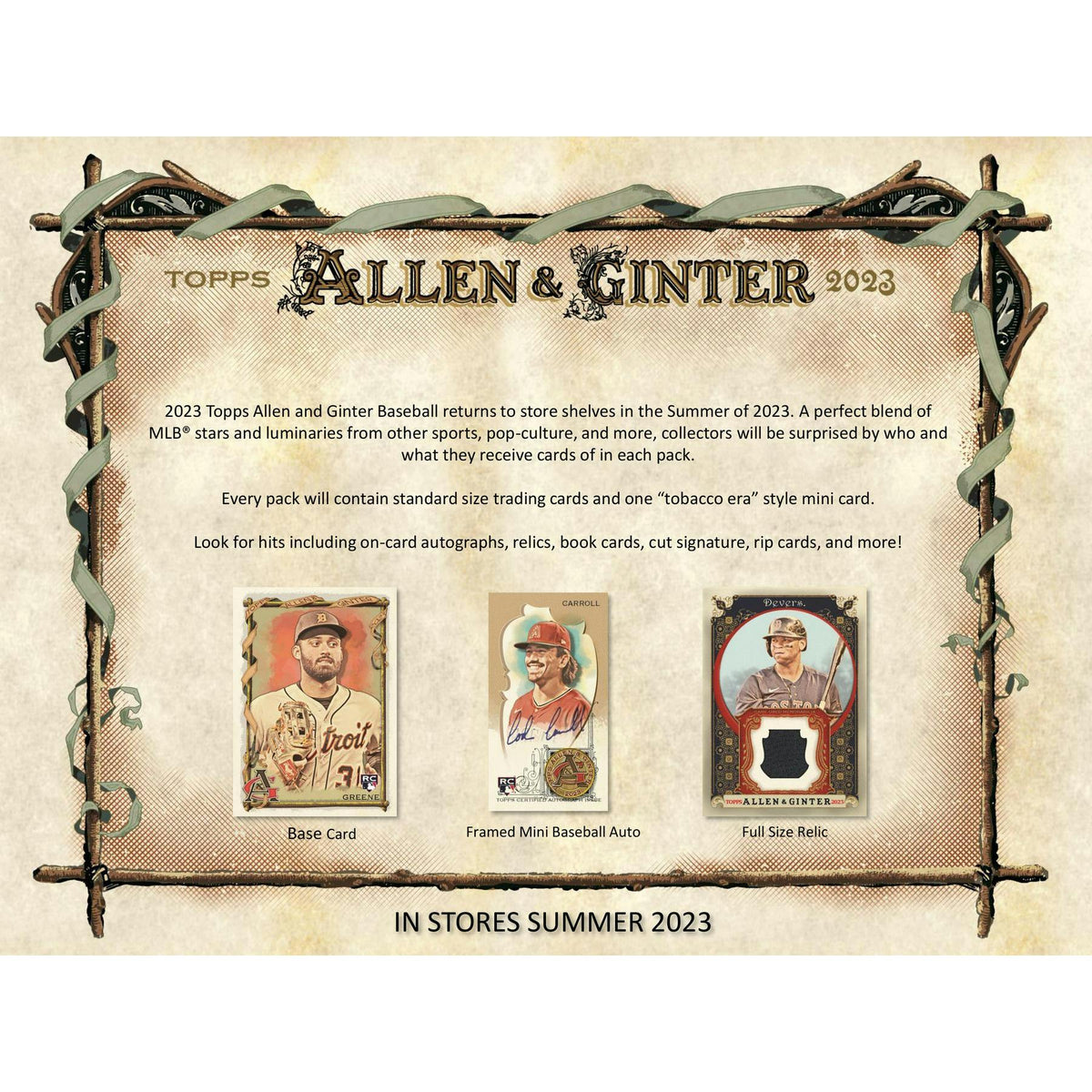 2023 Topps Allen & Ginter Baseball Blaster 40-Box Case