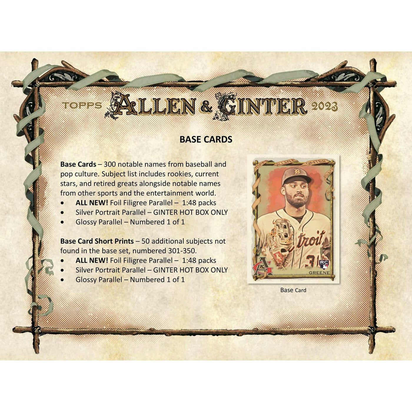 2023 Topps Allen & Ginter Baseball Blaster Box