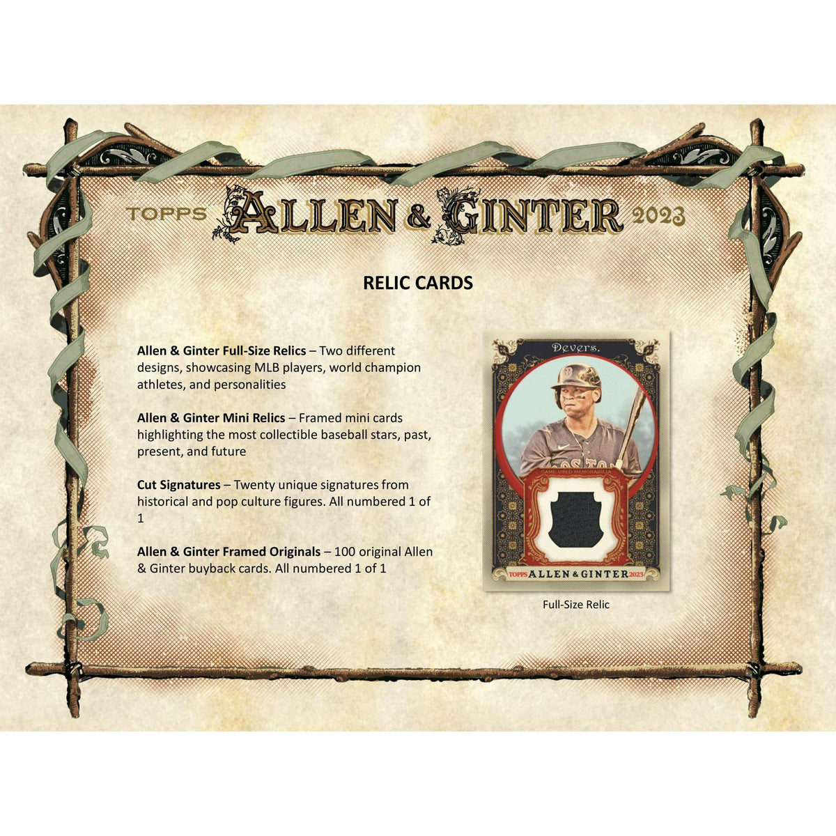 2023 Topps Allen & Ginter Baseball Blaster 40-Box Case