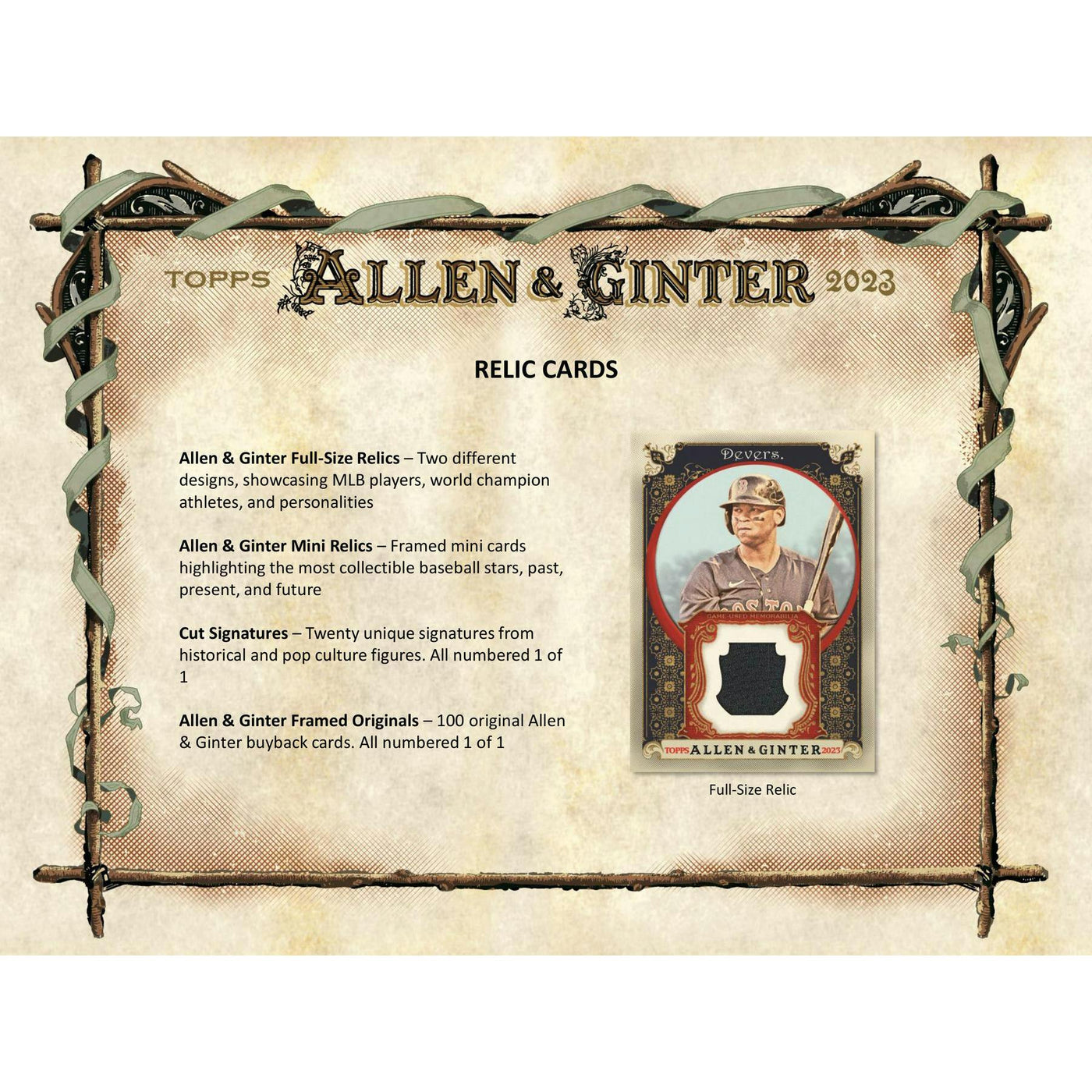 2023 Topps Allen & Ginter Baseball Blaster Box