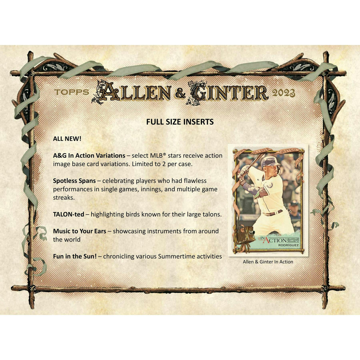 2023 Topps Allen & Ginter Baseball Blaster Box