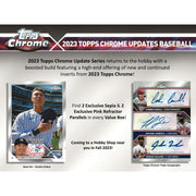 2023 Topps Chrome Update Series Baseball Blaster Box