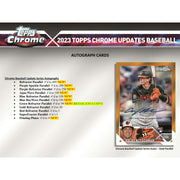 2023 Topps Chrome Update Series Baseball Blaster Box