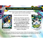 2023 Topps Cosmic Chrome Baseball Hobby Box