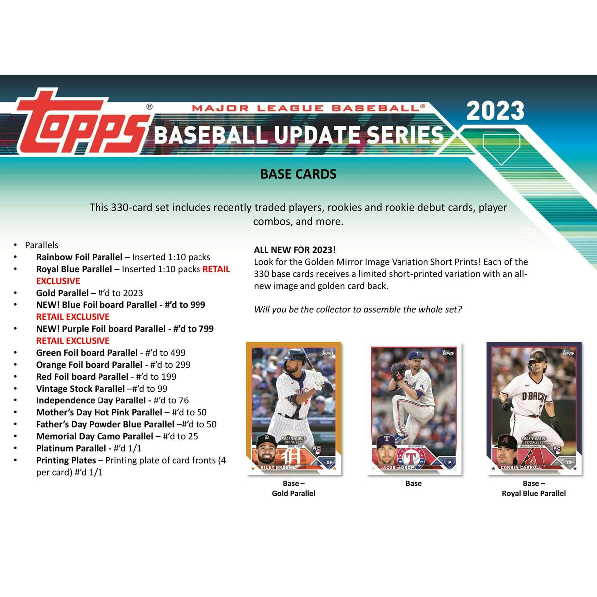 2023 Topps Update Series Baseball Blaster Box