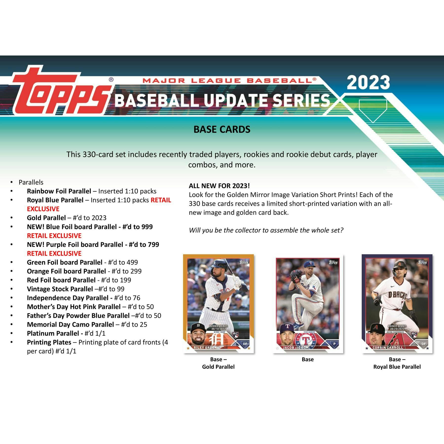 2023 Topps Update Series Baseball Blaster Box