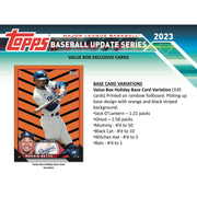 2023 Topps Update Series Baseball Blaster Box