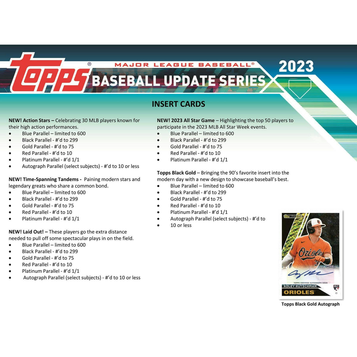 2023 Topps Update Series Baseball Hobby Box