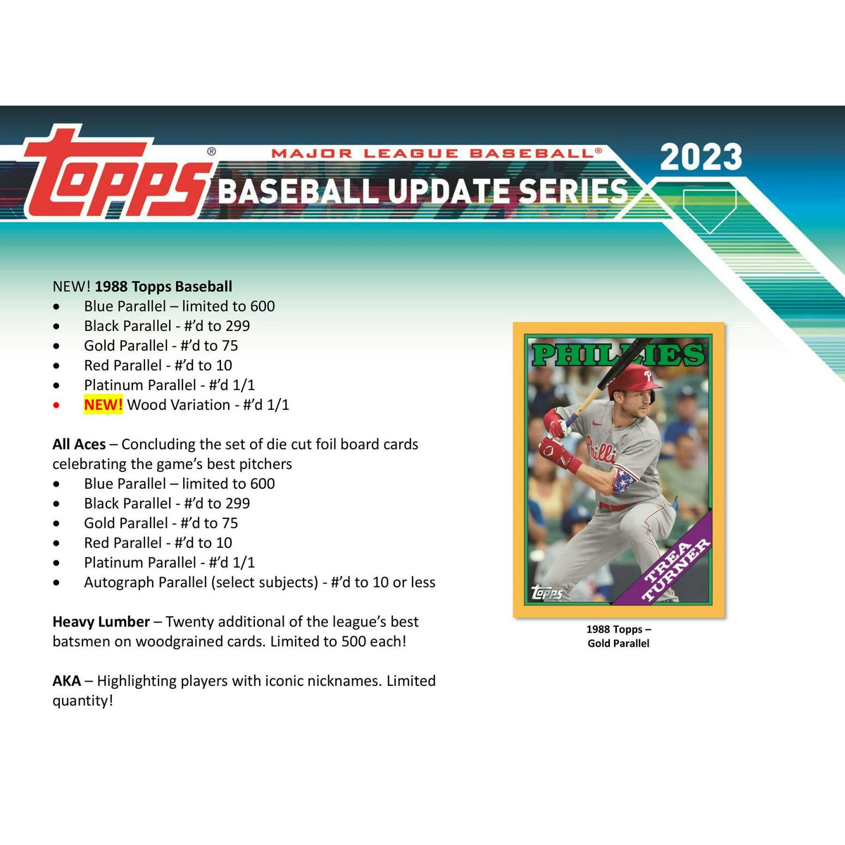 2023 Topps Update Series Baseball Hobby Box