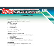 2023 Topps Update Series Baseball Hobby Box