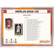 2022/23 Topps UEFA Club Competitions Merlin Chrome Soccer Hobby Pack