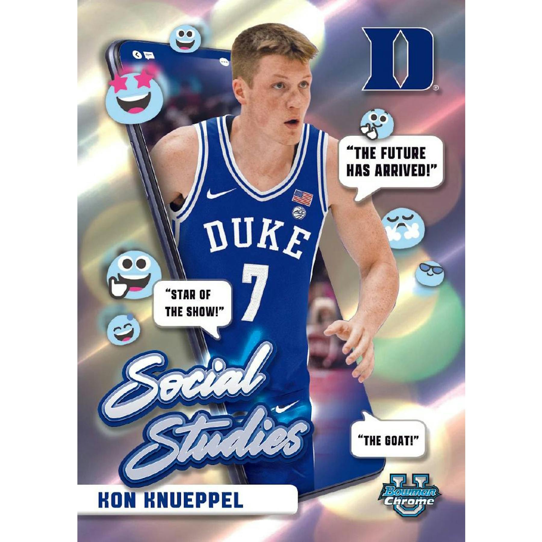 2024/25 Bowman University Chrome Basketball Hobby Pack