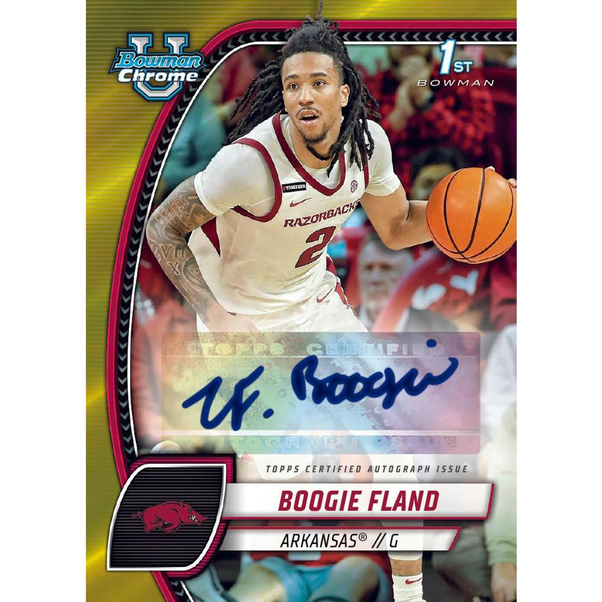 2024/25 Bowman University Chrome Basketball Hobby Pack