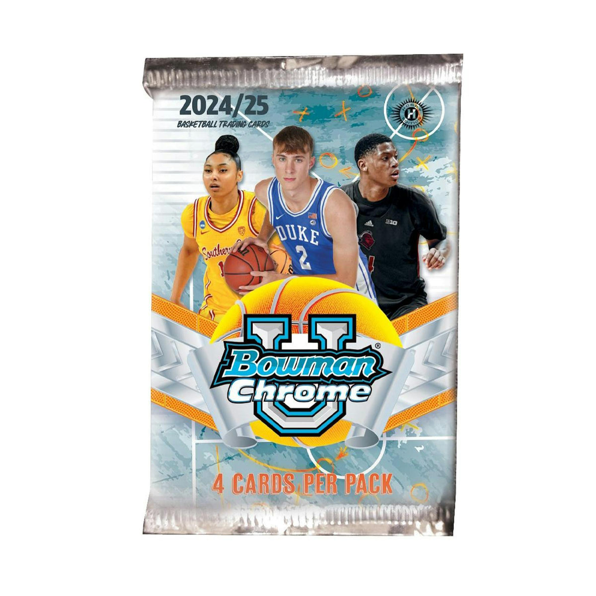 2024/25 Bowman University Chrome Basketball Hobby Pack