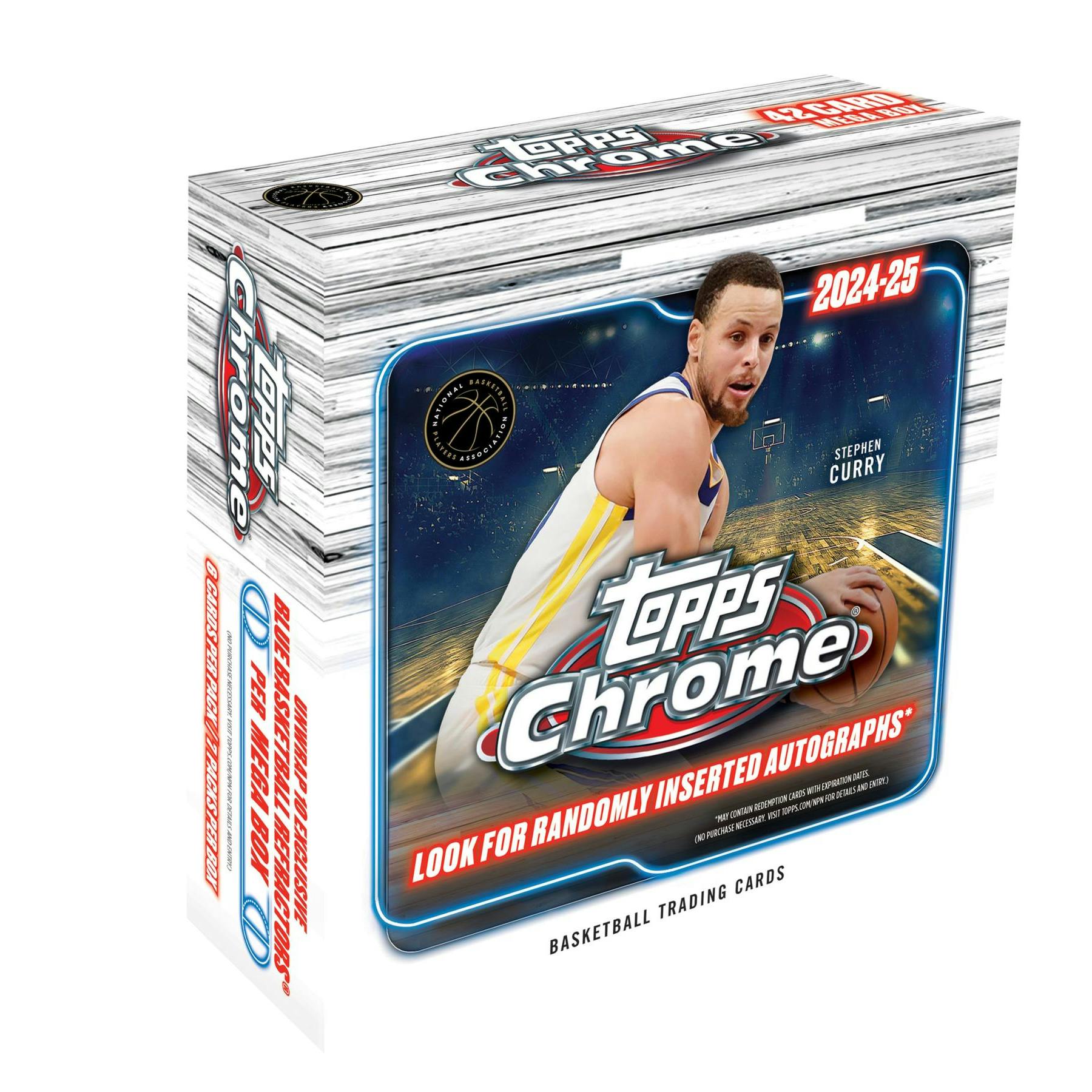 2024/25 Topps Chrome Basketball Mega Box