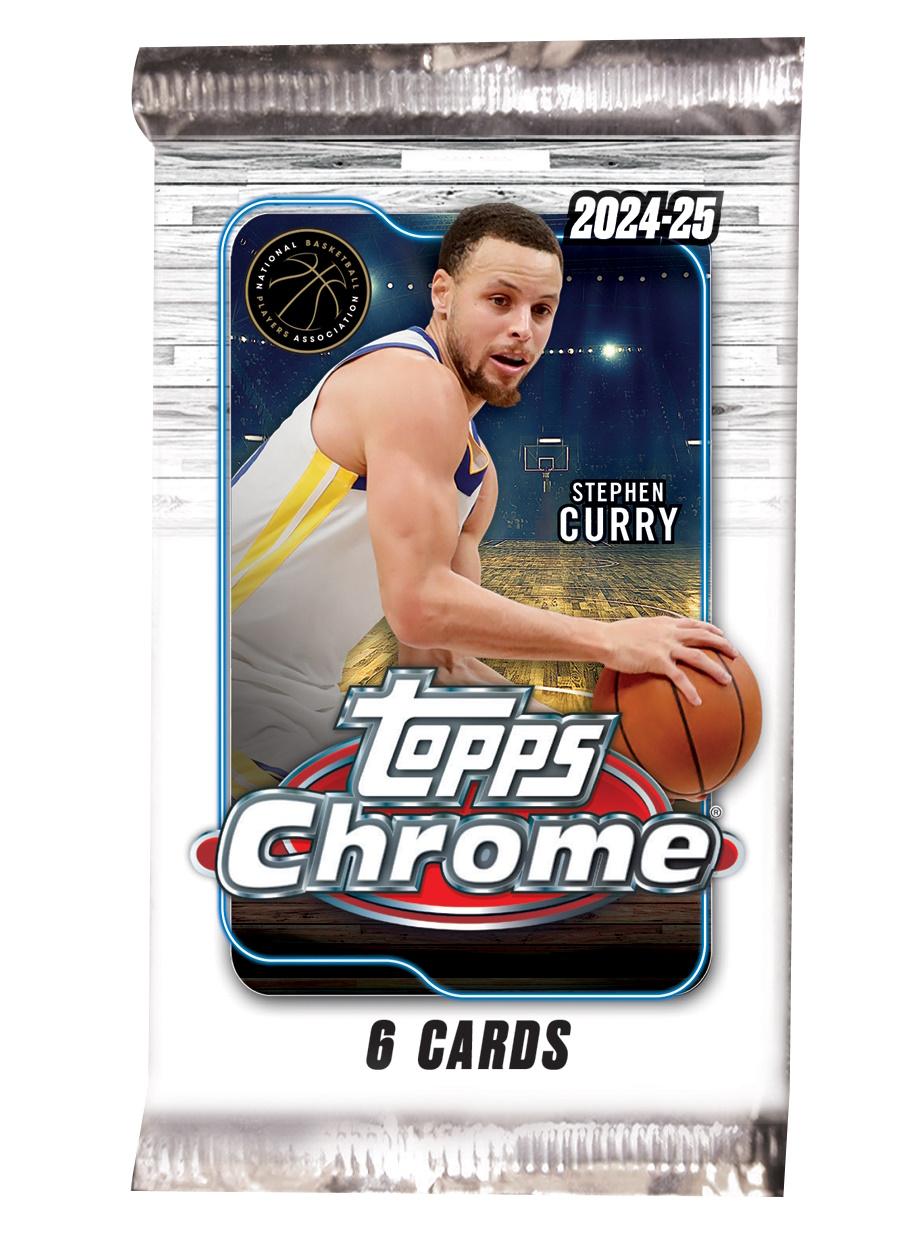 2024/25 Topps Chrome Basketball Mega Pack