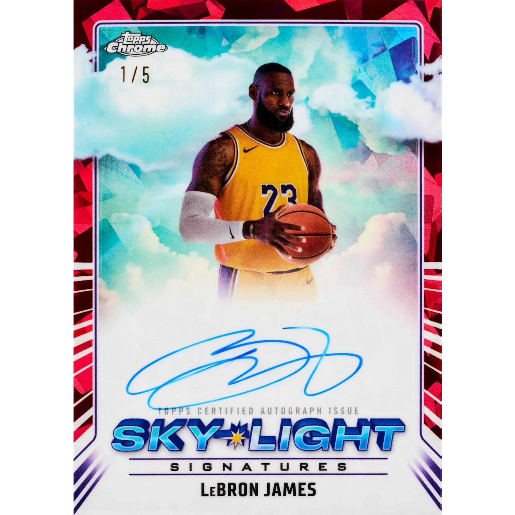 2024/25 Topps Chrome Sapphire Edition Basketball Box