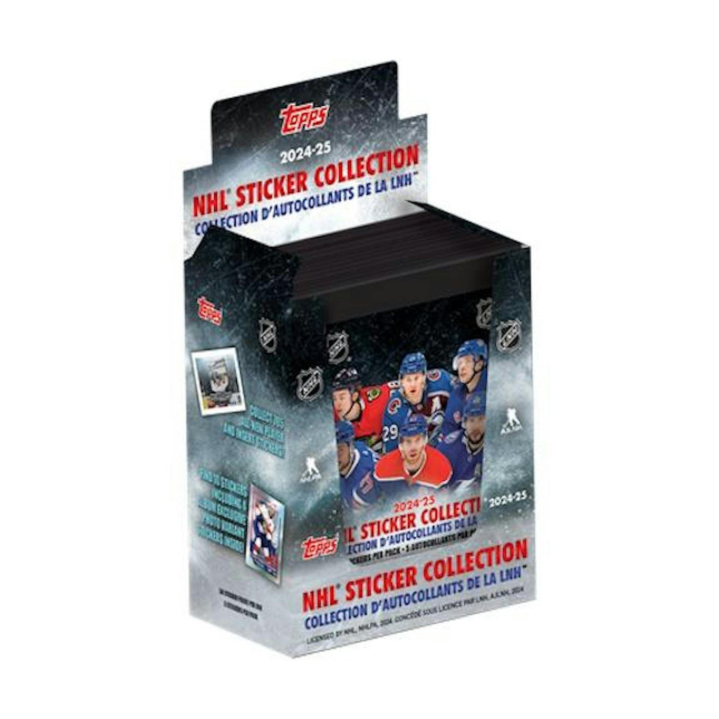 2024/25 Topps NHL Hockey Sticker Collection 16-Box Case