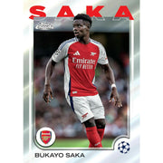 2024/25 Topps Chrome UEFA Club Competitions Soccer Hobby Jumbo Pack