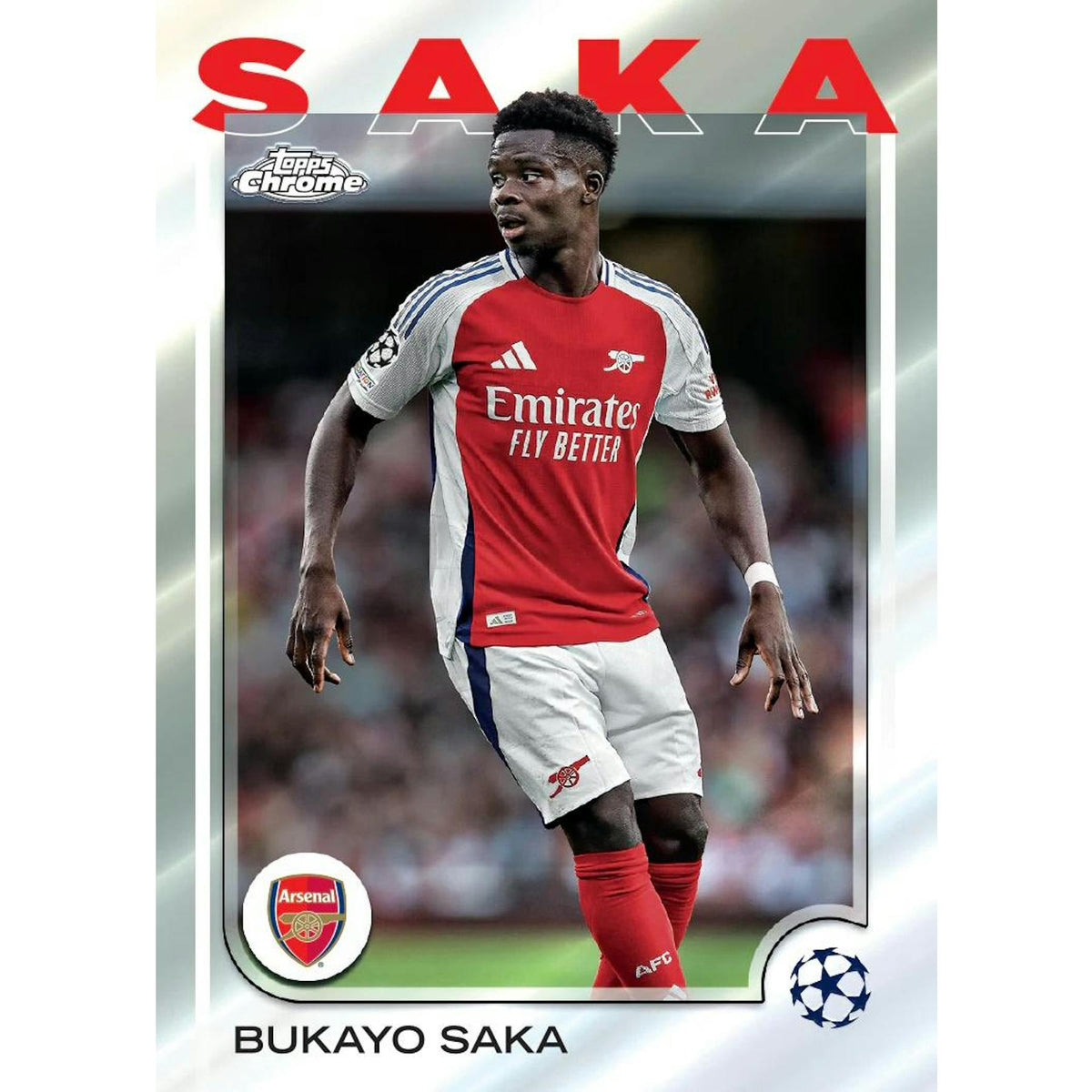2024/25 Topps Chrome UEFA Club Competitions Soccer Hobby Box