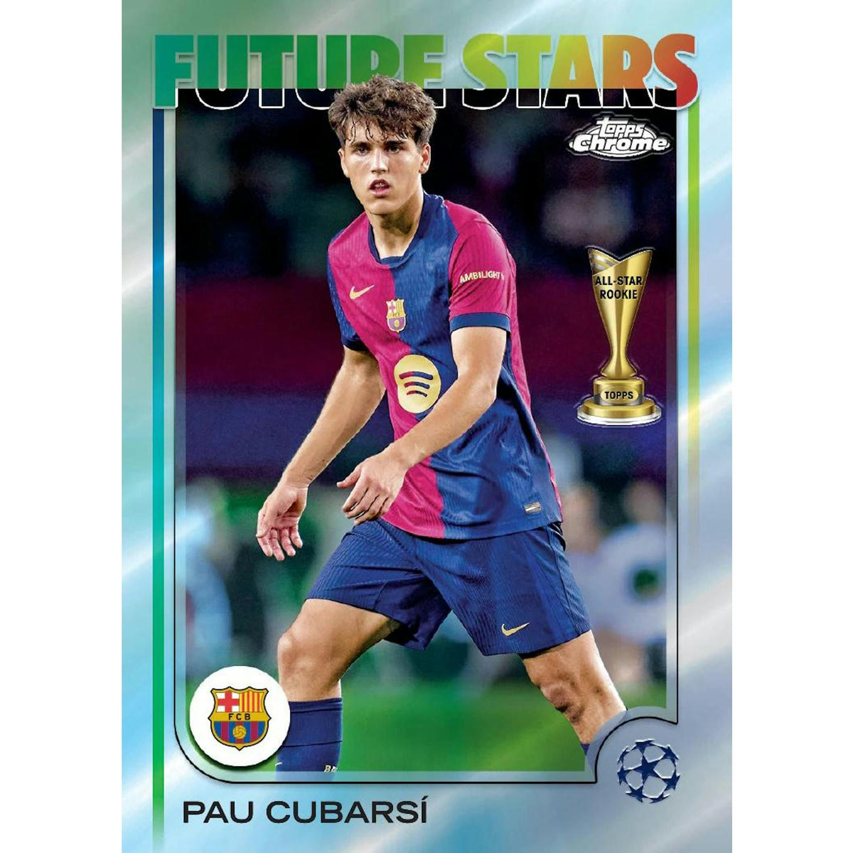 2024/25 Topps Chrome UEFA Club Competitions Soccer Hobby Jumbo Pack
