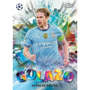 2024/25 Topps Chrome UEFA Club Competitions Soccer Hobby Jumbo Pack
