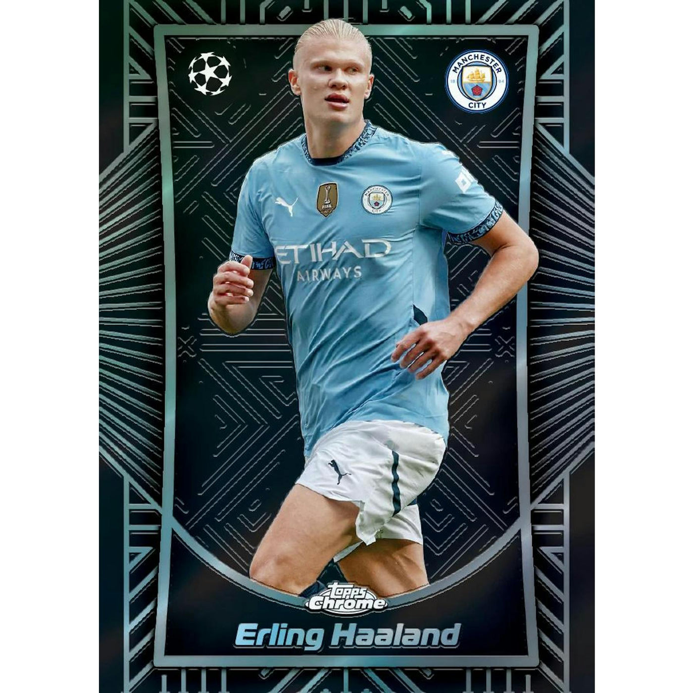 2024/25 Topps Chrome UEFA Club Competitions Soccer Hobby Pack