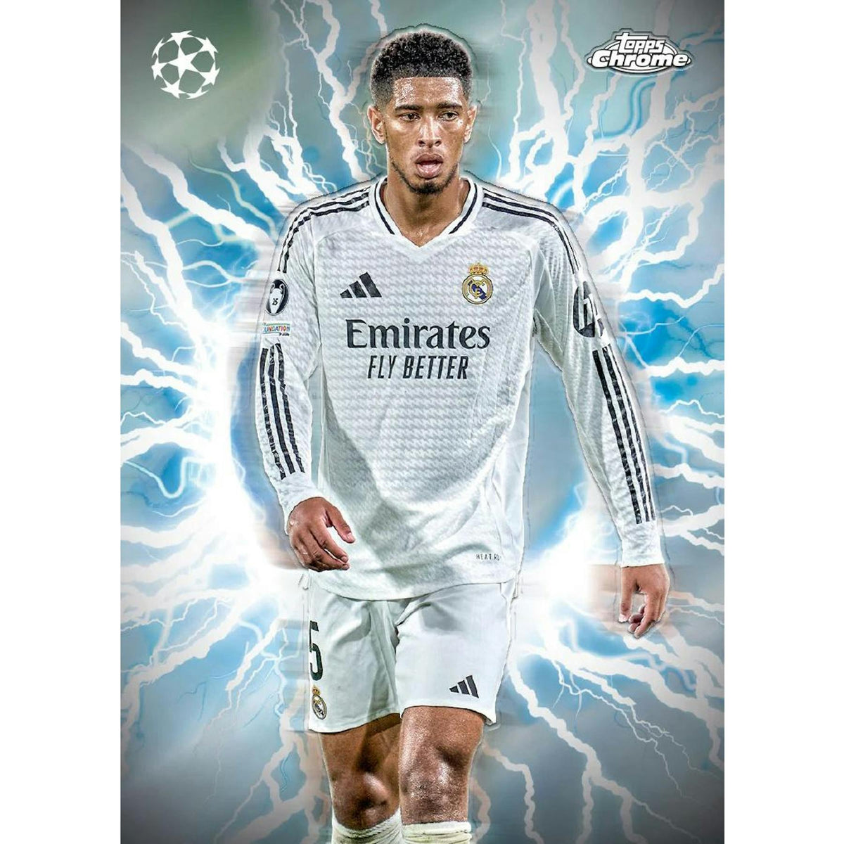 2024/25 Topps Chrome UEFA Club Competitions Soccer Blaster Pack