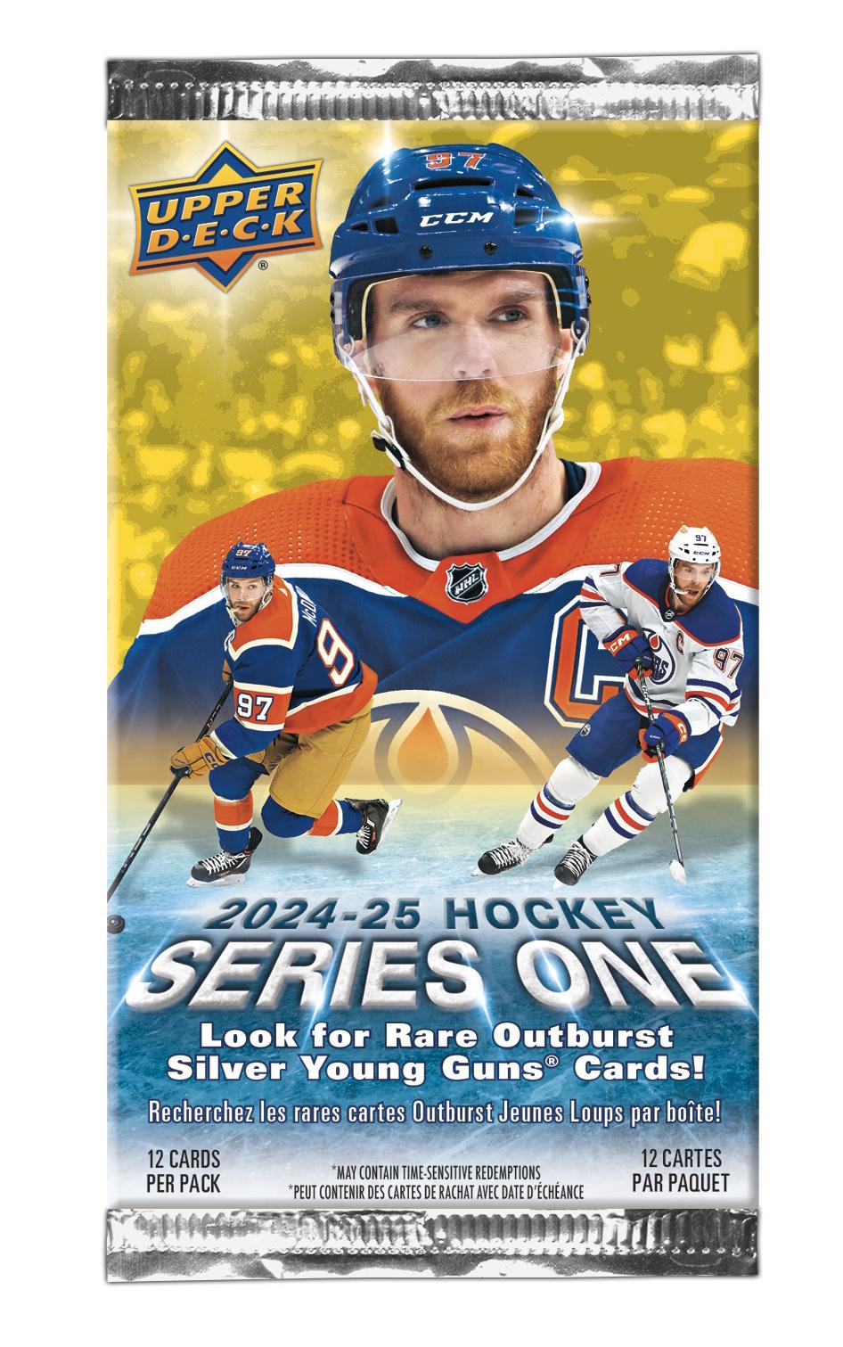 2024/25 Upper Deck Series 1 Hockey Blaster Pack (Oversized Young Guns!)