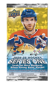 2024/25 Upper Deck Series 1 Hockey Blaster Pack (Oversized Young Guns!)