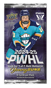 2025 Upper Deck PWHL Hockey Hobby Pack