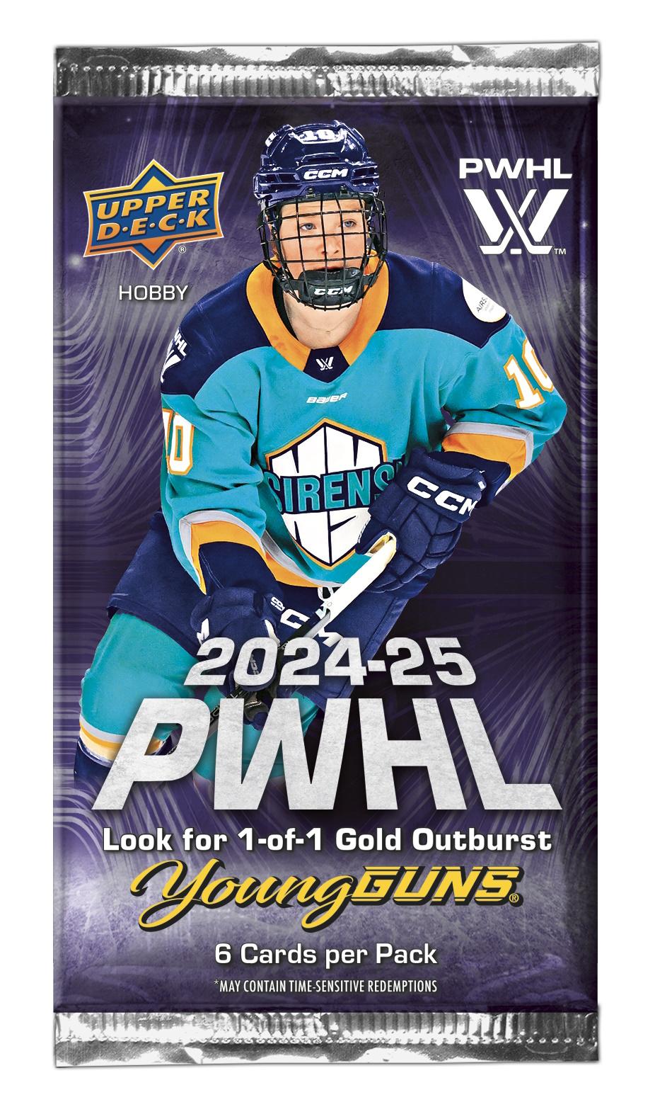 2025 Upper Deck PWHL Hockey Hobby Pack