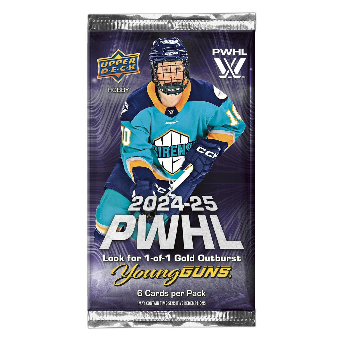 2025 Upper Deck PWHL Hockey Hobby Pack