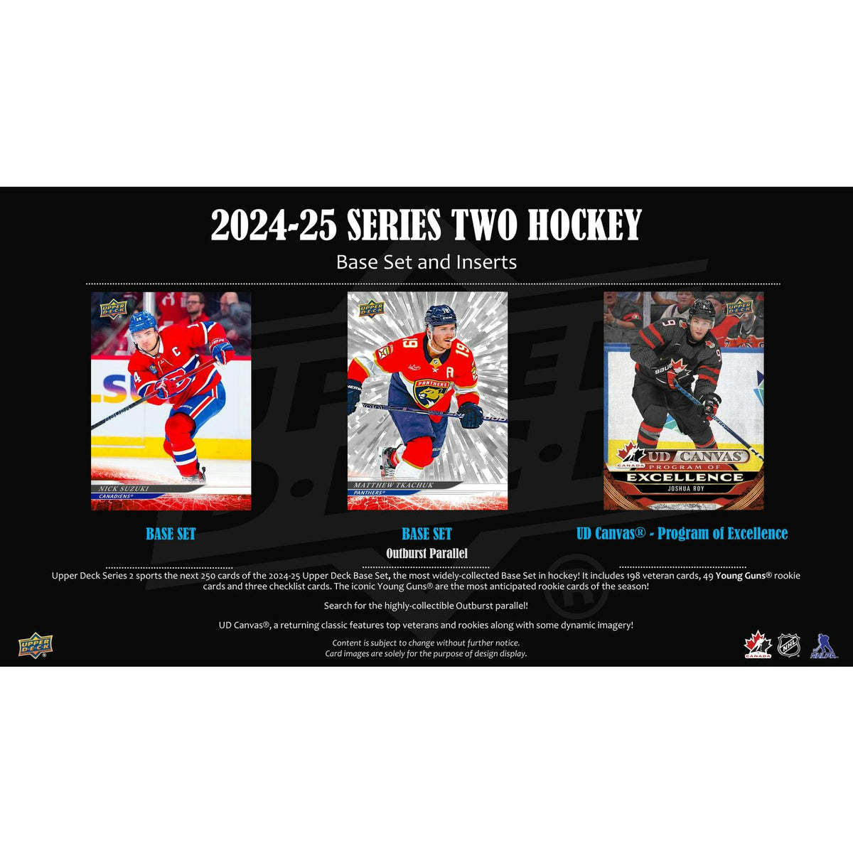 2024/25 Upper Deck Series 2 Hockey Tin