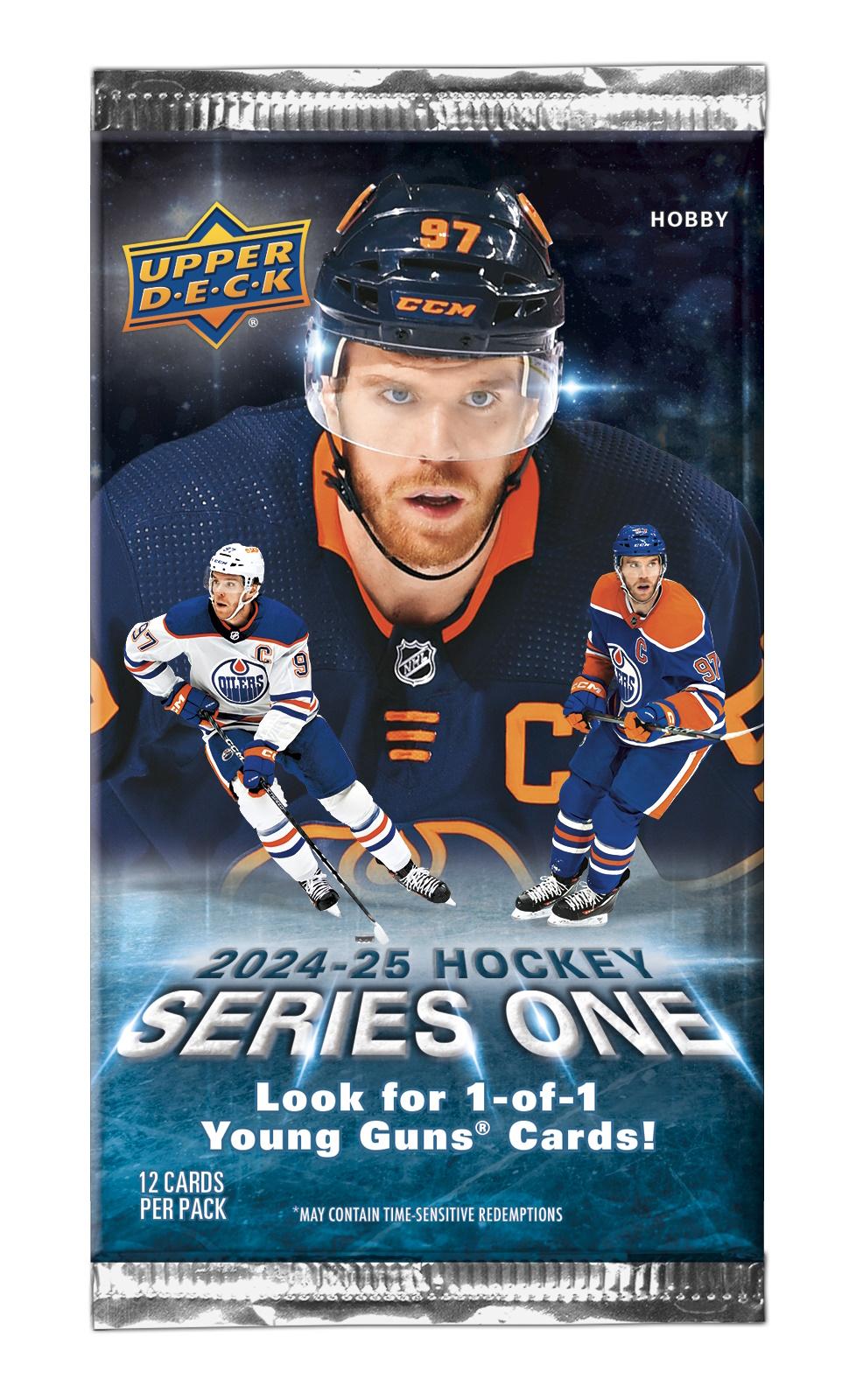 2024/25 Upper Deck Series 1 Hockey Hobby Pack