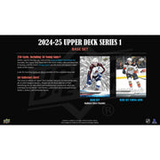 2024/25 Upper Deck Series 1 Hockey Blaster Box (Oversized Young Guns!)