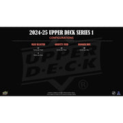 2024/25 Upper Deck Series 1 Hockey Blaster Box (Oversized Young Guns!)