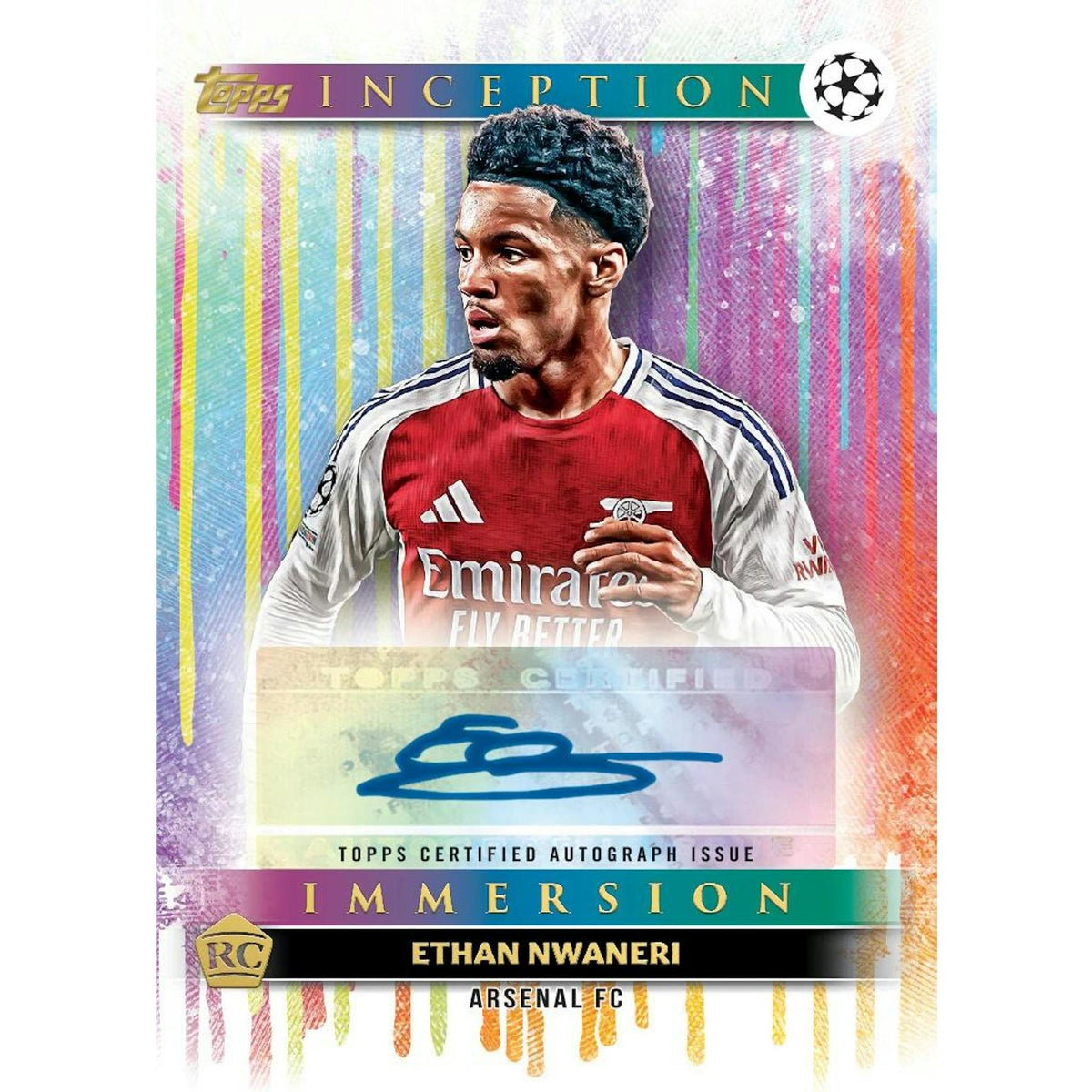 2024/25 Topps Inception UEFA Club Competitions Soccer Hobby Box
