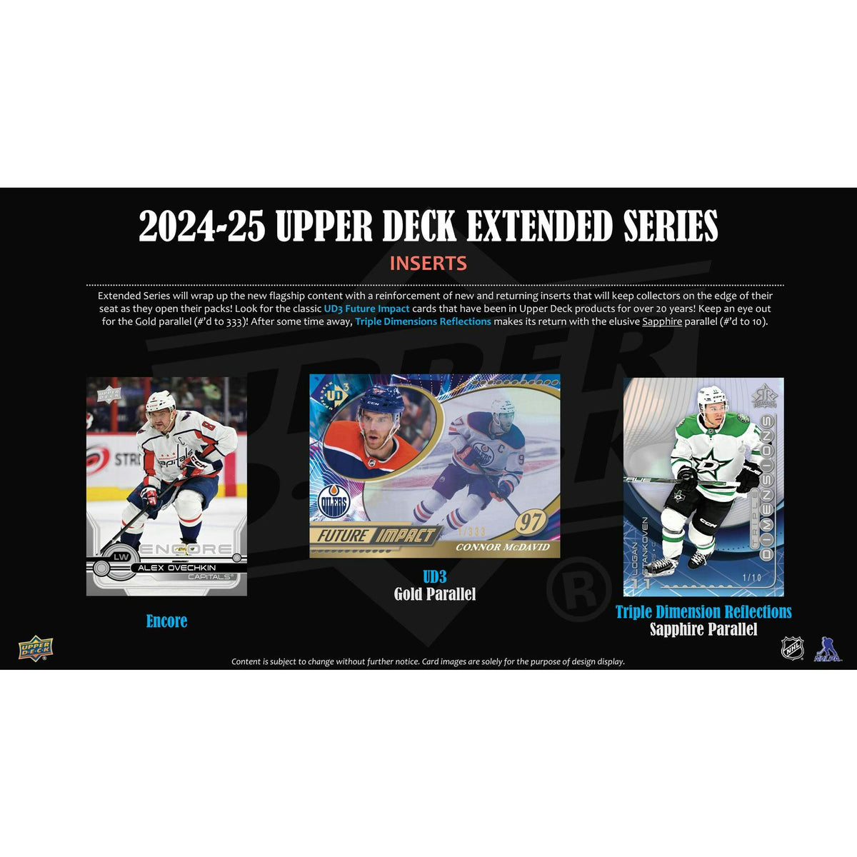 2024/25 Upper Deck Extended Series Hockey Hobby 12-Box Case