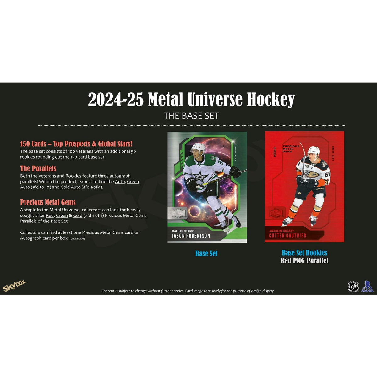 2024/25 Upper Deck Skybox Metal Universe Hockey Hobby Box