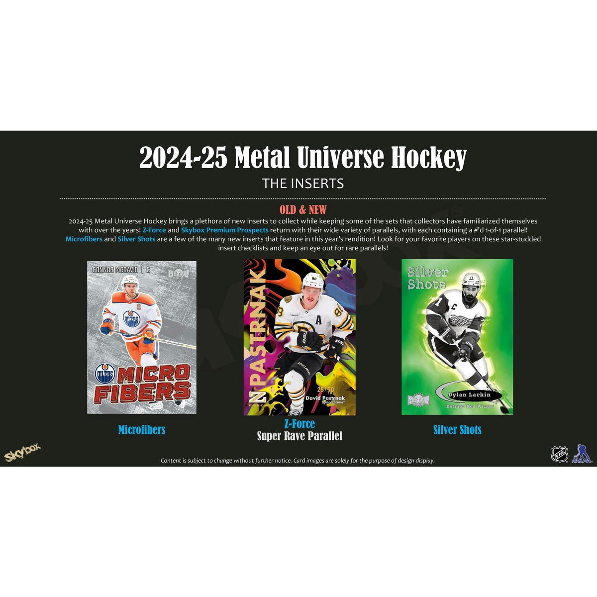 2024/25 Upper Deck Skybox Metal Universe Hockey Hobby Box